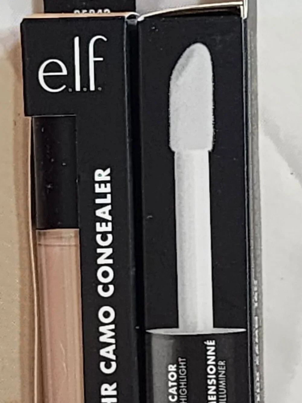 E.L.F. 16HR Camo Concealer .2fl oz. Full Coverage Matte Finish Fair Warm 2CT
